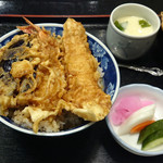 とり宇 - ...「オリジナル天丼（980円）」、沼津駅前で海鮮丼系を食す事は困難orz