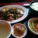 孔子餐店 - ランチのホイコーロ