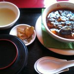 孔子餐店 - 四川麻婆豆腐+ライス大