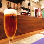 創作イタリアン Gemelli - 最初の一杯はビール