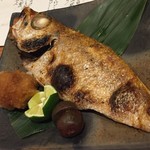 割旬 葉隠 - のどぐろ塩焼き