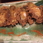 割旬 葉隠 - 牡蠣の生姜焼き