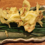 割旬 葉隠 - 白魚のかき揚げ
