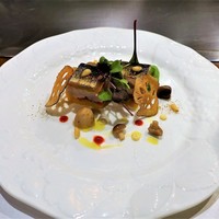 ステーキ＆ワイン オクソン - 秋刀魚のコンフィと里芋のミルフィーユ仕立て