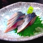 魚谷 - しめサバ￥550　2017.9.26