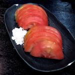 魚谷 - 冷やしトマト￥400　2017.9.26