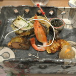 日本料理 潤花 - 焼き物八寸２