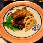 山家料理 鳴瀬 - 湯葉のかば焼き