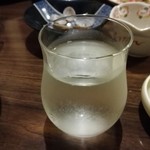 Heihachirou - 日本酒（180mlグラス売り）は全てこのグラスで提供。