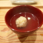 鮨　仙八 - ゴボウの風味がする出汁