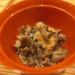 鮨　仙八 - しんじょにきのこ（だったかな）