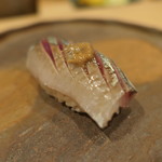 鮨　仙八 - 秋刀魚と肝