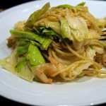 ワインバル エノテカ・キンタ - イタリアンな焼きそば　えび