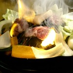 成吉思汗 大黒屋 - 半端ない火力にファイヤー♪