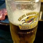 成吉思汗 大黒屋 - キリン一番搾り生ビール490円