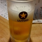 名駅立呑 おお島 - 生ビール