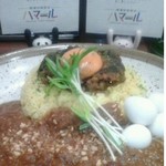 横濱カレー商会ハマール - キーマカレーのうずらトッピング