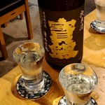 かしわ屋将軍 - 薦められて飲んだ『ほうけん』が旨かった❗まさかのお代わり(๑˃̵ᴗ˂̵)و 
