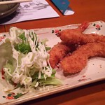 丸福 - 1709_Marufuku-丸福-_海老フライ＠65,000Rp