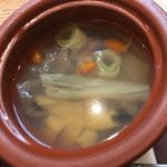 中国菜 火ノ鳥 - 鮑とフカヒレのスープ