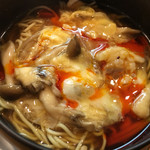 中国菜 火ノ鳥 - 大和肉鶏とキノコの酸辣湯麺