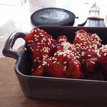 JJ Royal Brasserie - 1709_JJ Royal Brasserie(LOTTE Shopping Avenue_Chicken Wings@55,000Rp(甘辛チキンウイング)