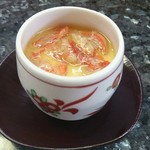 寿亭 - 蟹あんかけ茶碗蒸し