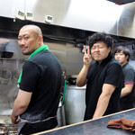 麺処 晴 - '17.10森尻さん･狭間さん･川名くん