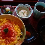 三井記念美術館 ミュージアム・カフェ - 鮭といくらの親子丼