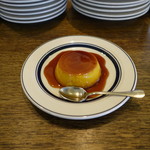 コーヒーハウス ニシヤ - かぼちゃのプリン 生クリームなし（550円）税込