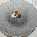 クイントカント - 栗のババロア黒トリュフソース