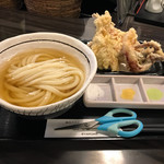 讃岐うどん 白庵 - 天ぷらセット970円（税込）