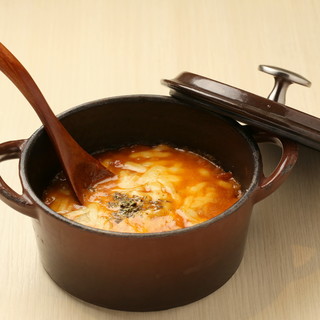 つけめんの〆でトマトリゾット！！