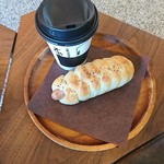 日和山五合目 - 日和山ブレンドとソーセージパン