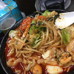 旨辛タンメン 荒木屋 - 海鮮月見大辛