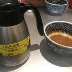 豚骨一燈 - 割りスープ