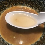 豚骨一燈 - 割りスープ