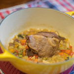 Bien - 仔羊（こひつぢ）白葡萄酒煮（しろわいんに）