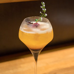 久遠の空 - 2017.10 柿とカシスのカクテル