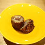 一碗水 - 栗の渋皮煮　桂花風味