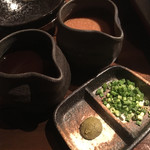 島人の宝 - タレと薬味