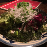 島人の宝 - 海ぶどうのサラダ