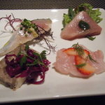 リストランテ ダ トシユキ - 前菜盛り合わせ
