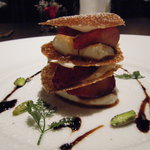 リストランテ ダ トシユキ - 苺のミルフィーユ