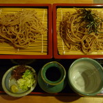 桑畑温泉 湯ん湯ん - 布海苔そば大盛