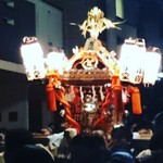 ベーカーバウンス - 太子堂祭りの夜神輿に遭遇(^○^)♪