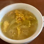 里山カフェ いちばん星 - セットの「スープ」も、具沢山ですね！
