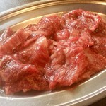 正寿苑焼肉 - 上カルビ　1280円