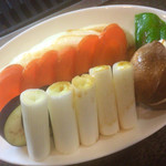 正寿苑焼肉 - 焼野菜　650円