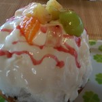 雪みるく - フルーツヨーグルト･ハーフ(450円)